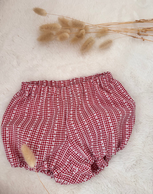 Bloomer Jules vichy petits coeurs