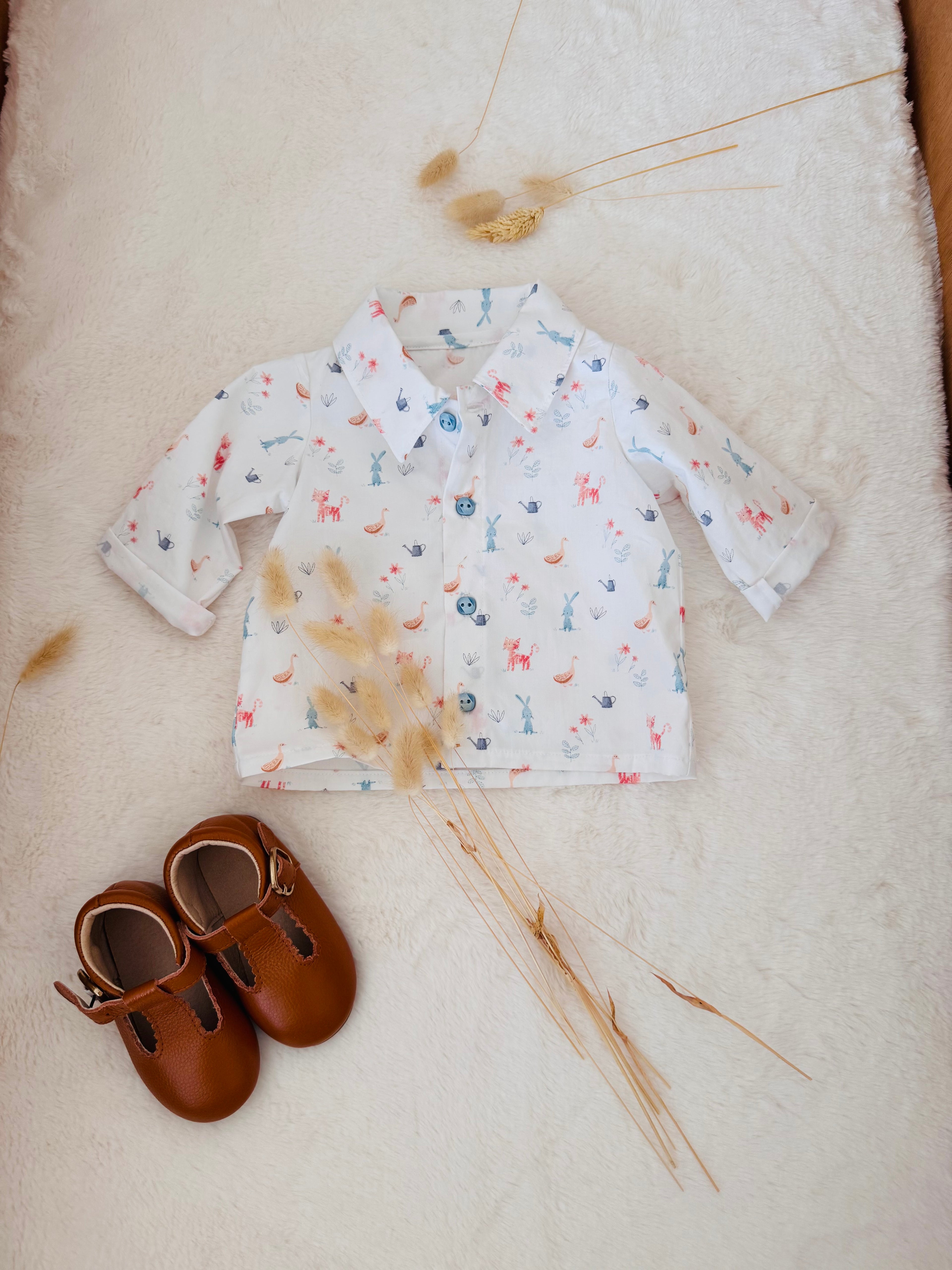 Chemise Gaston animaux