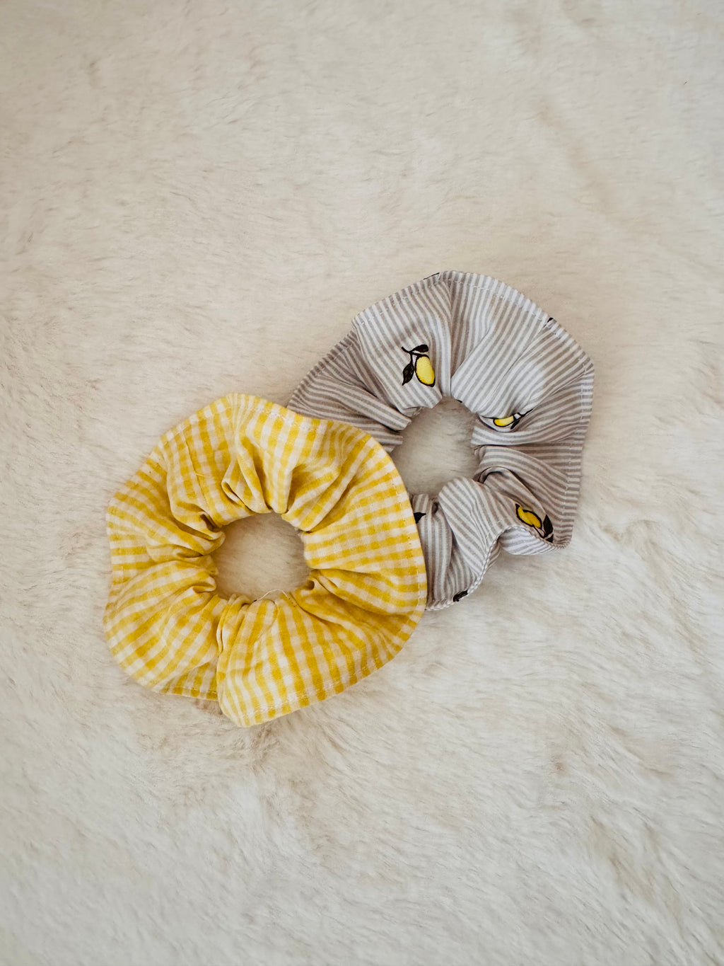 Chouchou Vichy jaune