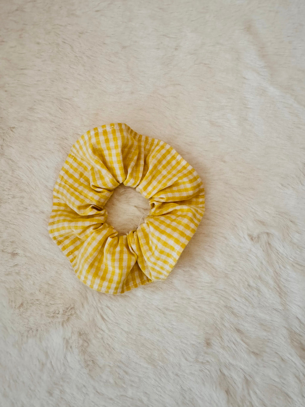 Chouchou Vichy jaune