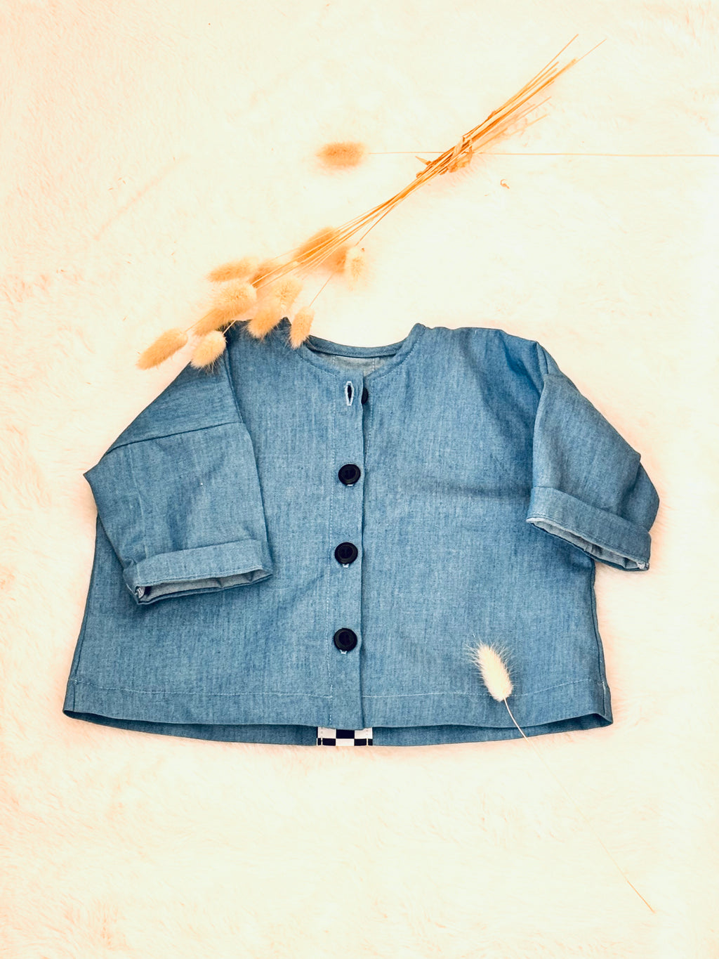 Chemise Joseph bleu jeans - Modèle UNIQUE