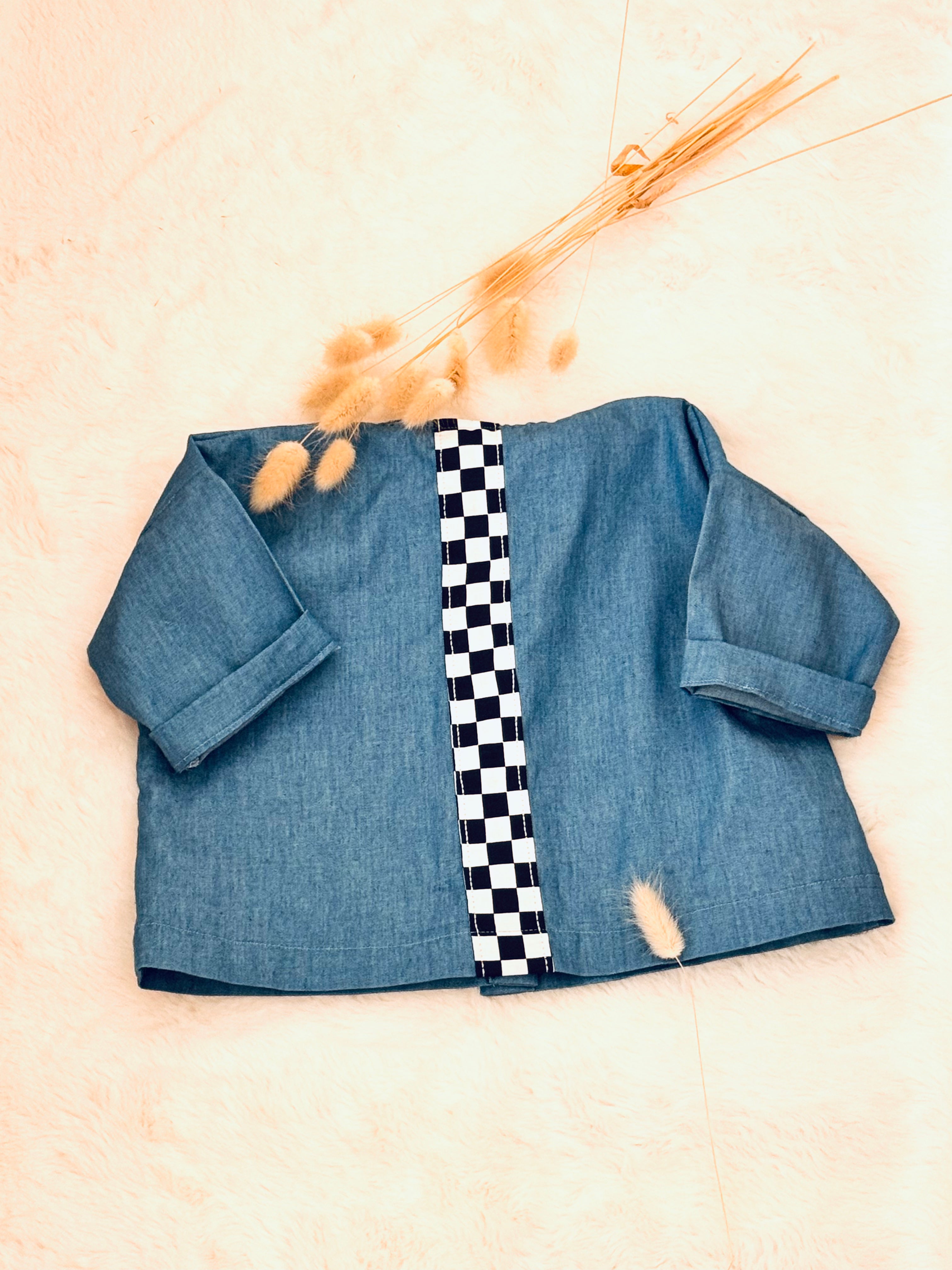 Chemise Joseph bleu jeans - Modèle UNIQUE