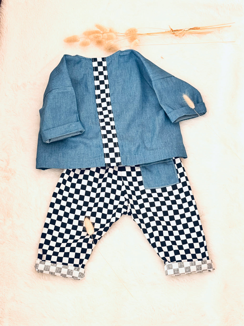 Chemise Joseph bleu jeans - Modèle UNIQUE