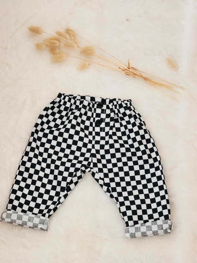 Pantalon Raphaël damier - Modèle UNIQUE